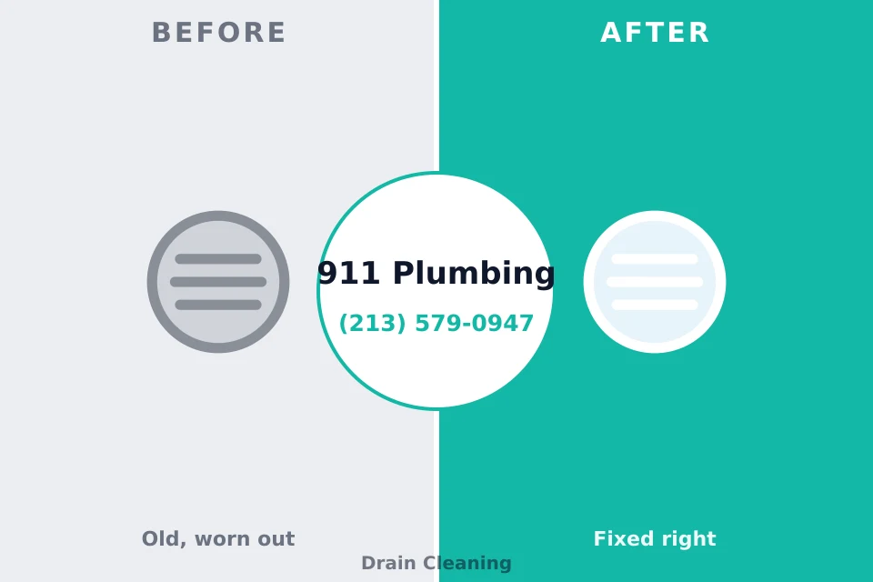 Before and after: plumbing repair Valencia, NM